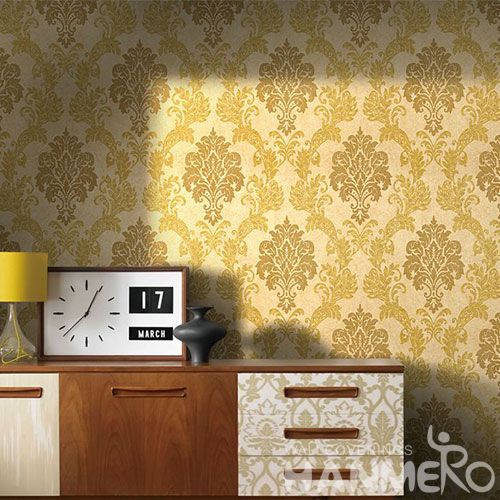 HANMERO Beautiful Design Modern Style Beads Inexpensive Wallpaper 0.53 * 10M Best Prices Chinese Wallcovering Dealer Home Decor