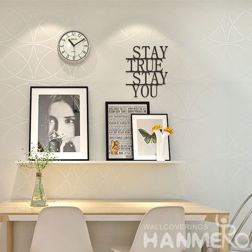 HANMERO Modern Gilding Elegant Home Decoration Nature Wallpaper Manufacture from China Excellent Service Household Decor