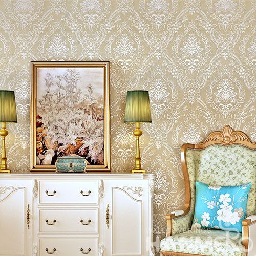 HANMERO New Style Decorative Floral Design Gilding Wallpaper Commercial Wall Coveringfor Interior Wall Chinese Wholesaler