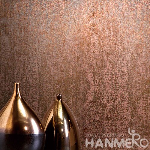 HANMERO Brown Color Removable Natural Gilding Royal Home Interior Wallpaper Chinese Wallcovering Store High Quality