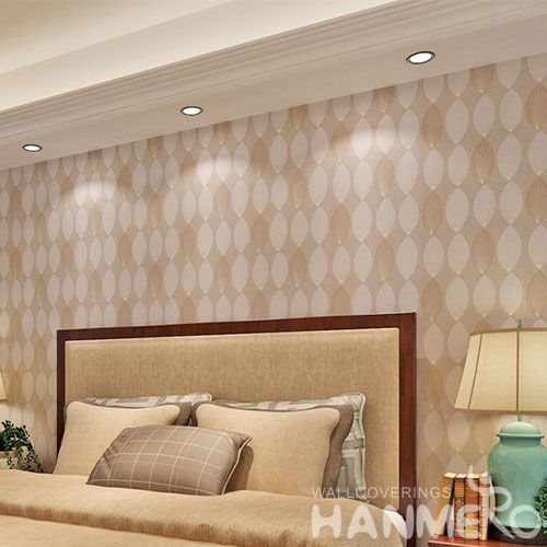 HANMERO Latest High-end High Quality Wallpaper for Home with Leaf Textured Hot Sale Online Shopping Bronzing Technology Wallcovering