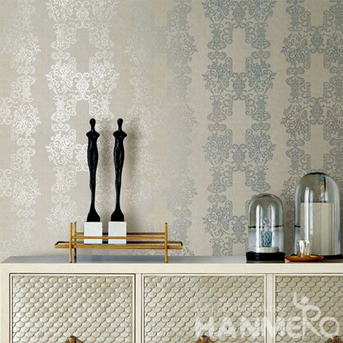HANMERO Dining Room Natural Material Bronzing Wallpaper with Luxury Stylish Designs for Wallcovering Distributors Agents