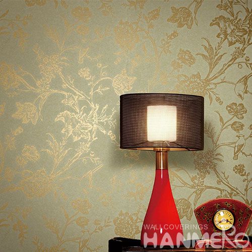 HANMERO Best Selling Eco-friendly Durable Good Design Bronzing Wallpaper for Kitchen Walls from Chinese Wholesaler Modern