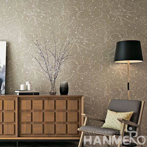 HANMERO Latest Unique High-end Plant Fiber Particle Wallpaper with Top-grade Quality for Wall Decor from Chinese Wholesaler