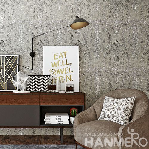 HANMERO New Fashion Plant Fiber Particle Wallpaper for Living Room Wall Manufacturer Designer from China