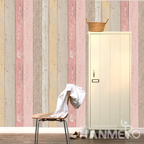HANMERO 3D Rural Embossing PVC Wallpaper Colour Home Decor