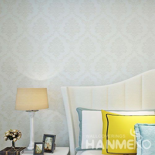 HANMERO White PVC European Embossed Qualified Wallpaper