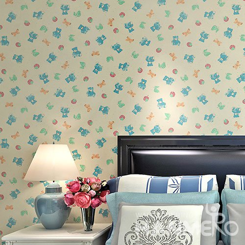 HANMERO Modern Design Beige Peel and Stick Wall paper Removable Stickers