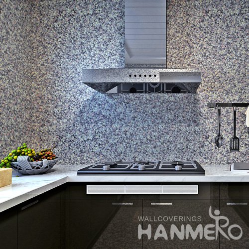 HANMERO Modern Imitation Marble Brown Peel and Stick Wall paper Removable Stickers