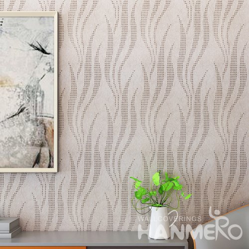 HANMERO Modern Brown Printed PVC Waterproof MCM Wallpaper 0.686*10M/Roll Home Decor