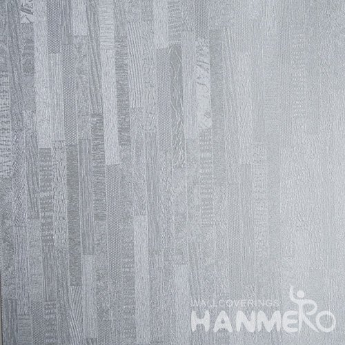 HANMERO Embossed Modern Solid Blue PVC Wallpaper For Home Interior Decoration