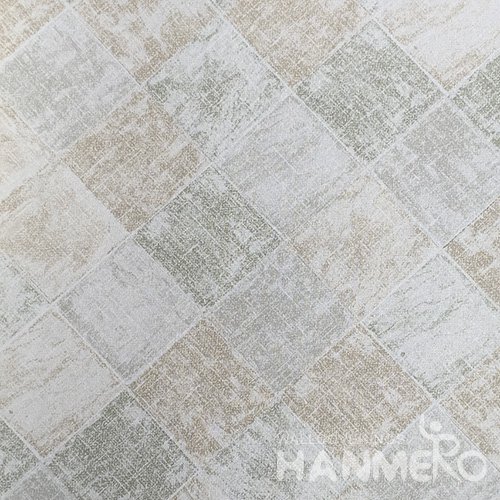HANMERO New 3D PVC Foaming Modern Plaids Wallpaper 0.53*10M/Roll With SGS