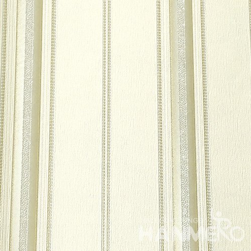 HANMERO Modern PVC Embossed With Green Stripes Wide Korean Wallpaper 1.06*15.6M/Roll