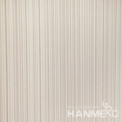 HANMERO Modern Solid Brown Color PVC Interior Wallpaper Decorative Embossed