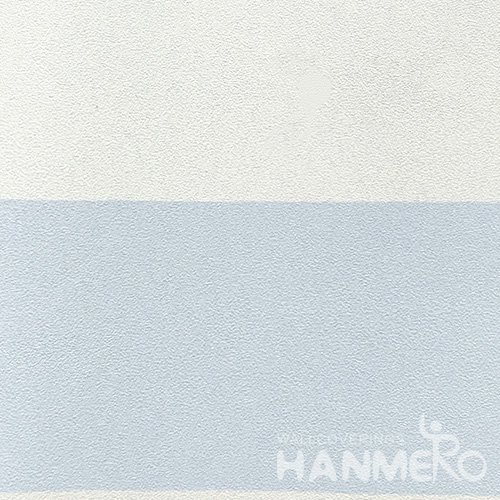 HANMERO Standard Stripes PVC Wallpaper Modern Blue  0.53*10M/Roll For Room Wall