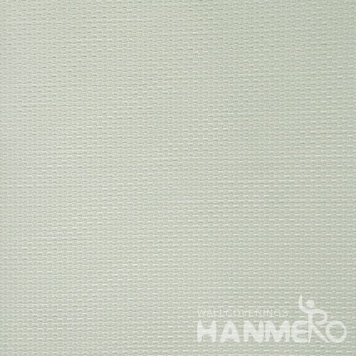 HANMERO Solid Color Modern Embossed Surface PVC Wallpaper With Green Solid
