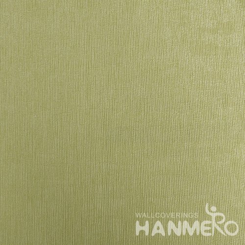 HANMERO Green Durable Vinyl Embossed Modern Solid Wall Paper Decoration Interior