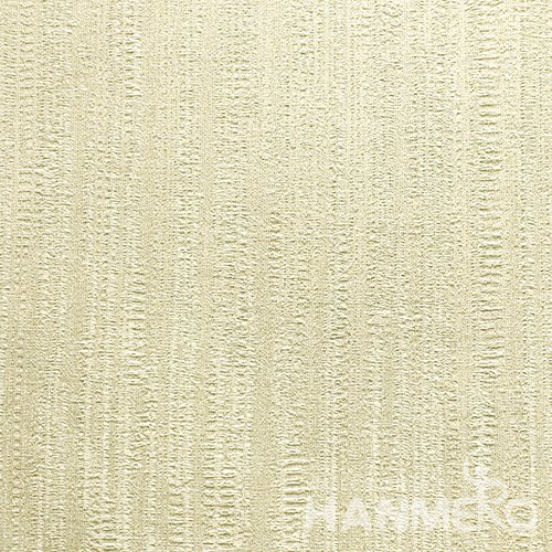 HANMERO Standard PVC Material Modern Style  0.53*10M/Roll Yellow Solid Wallpaper For Room
